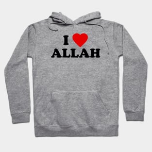 i love allah Hoodie